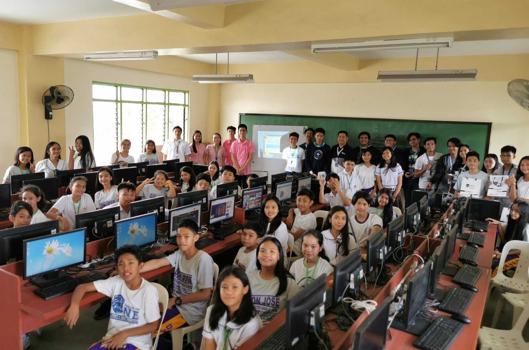 Hour of Code at Don Jose Integrated High School